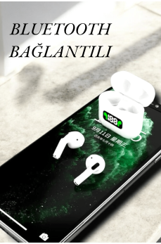 Dokunmatik Kontrol ve LED Göstergeli TWS Bluetooth Kulaklık