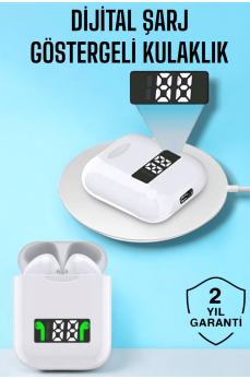 Kablosuz Müzik Keyfi Sunan LED Şarjlı TWS Bluetooth Kulaklık