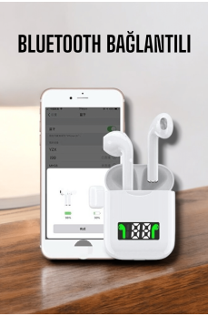 Suya Dayanıklı, Android ve iOS Uyumlu Bluetooth 5.0 Kulaklık Suya Dayanıklı, Android ve iOS Uyumlu Bluetooth 5.0 Kulaklık