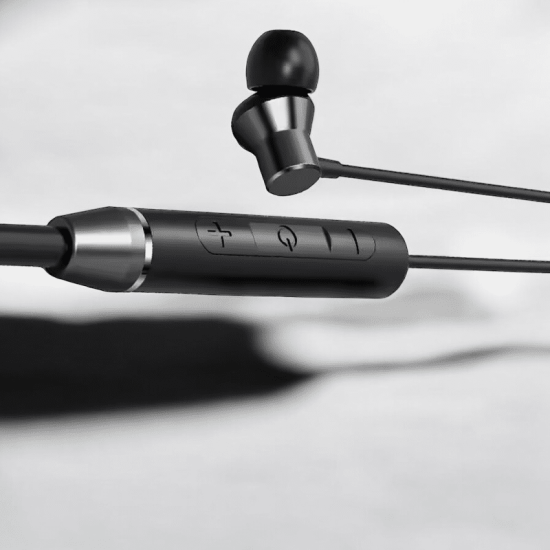 Boyun Bantlı Kablolu Kulaklık ANC Özelliği Uzun Şarj Süreli Sporcu Kulaklığı 100 saat