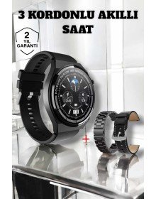 Akıllı Saat Uyku Ve Sağlık Takibi Bildirim Görme Arama Cevaplama