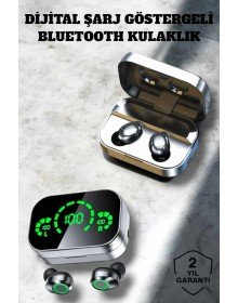 Bluetooth Kulaklık Çift Telefon Desteği ve Suya Dayanıklı Powerbankli