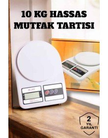 Net LCD Ekran ve Otomatik Kapanma Özelliği ile Uzun Ömürlü Dijital Mutfak Tartısı