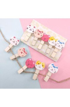 İpli Mandallı Kedili Fotoğraf Albümü Kedi Kafası Şekilli Mandal İpli Mandallı Kedili Fotoğraf Albümü Kedi Kafası Şekilli Mandal