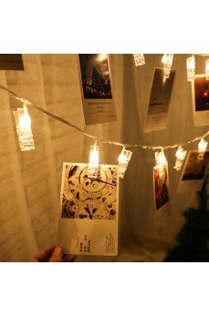 Işıklı Mandallı Fotoğraf Albümü 5M - 30 LED