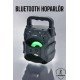 Işıklı Bluetooth Hoparlör Müzik ve Renkli Işık Taşınabiilir