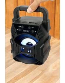 Işıklı Bluetooth Hoparlör Müzik ve Renkli Işık Taşınabiilir