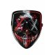 Işıklı Led Maske Parti Eğlence Maskesi Hallowen Neon Maske