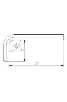İzeltaş 4900 Allen Anahtar Altı Köşe 10 mm