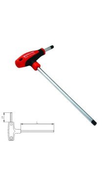 İzeltaş 4920 T Tipi Allen Anahtar 2,5 mm