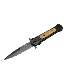 Jeep Çakı Black 22 cm Yarı Otomatik , Kemerlikli