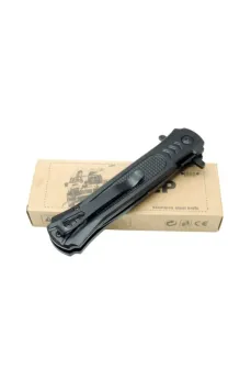 Jeep Çakı Black 22 cm Yarı Otomatik , Kemerlikli