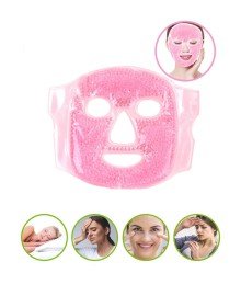 Jel Boncuklu Yüz Maskesi -Soğuk Sıcak Jel Yüz Maskesi Buz -Sıcak Press