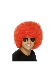 Kabarık Bonus Peruk Saç - Turuncu Kabarık Bonus Peruk Saç - Turuncu