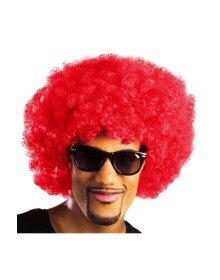 Kabarık Bonus Peruk Saç - Kırmızı