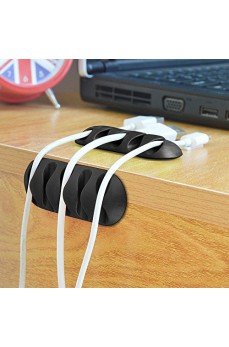 Kablo Kanalı 5 Kanallı Tutucu - 3 Adet