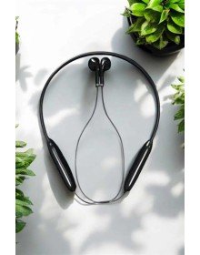 Kablolu Boyun Askılı Dijital Göstergeli Bluetooth Kulaklığı 60 Saat