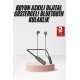 Kablolu Kulak İçi Bluetooth Kulaklık 60 Saat ANC Özellikli Boyun Bantlı