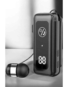 Kablolu Makaralı Bluetooth Kulaklık Uzun Pil Ömrü Dijital Göstergeli