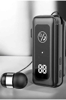 Kablolu Makaralı Bluetooth Kulaklık Uzun Pil Ömrü Dijital Göstergeli