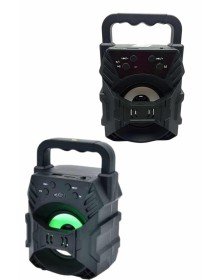 Kablosuz Bluetooth Hoparlör Ses Bombası RGB Işıklı Taşınabilir Yüksek Ses Kaliteli