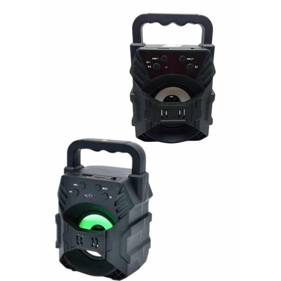 Kablosuz Bluetooth Hoparlör Ses Bombası RGB Işıklı Taşınabilir Yüksek Ses Kaliteli