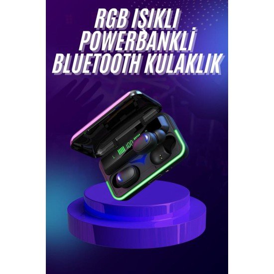 Kablosuz Bluetooth Kulaklık Rgb   Kulaklığı Gecikme Önleyici