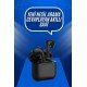 Kablosuz Bluetooth Kulaklık TWS Pro5 Kulaklık ANC Özelliği Dokunmatik Kontrol