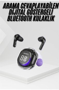 Kablosuz Dijital Göstergeli Powerbanklı IOS ve Android Uyumlu Kulaklık Kablosuz Dijital Göstergeli Powerbanklı IOS ve Android Uyumlu Kulaklık