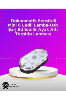 Kablosuz Manyetik Montajlı Araba İçin 7 Renkli Ambiyans Işığı Seti