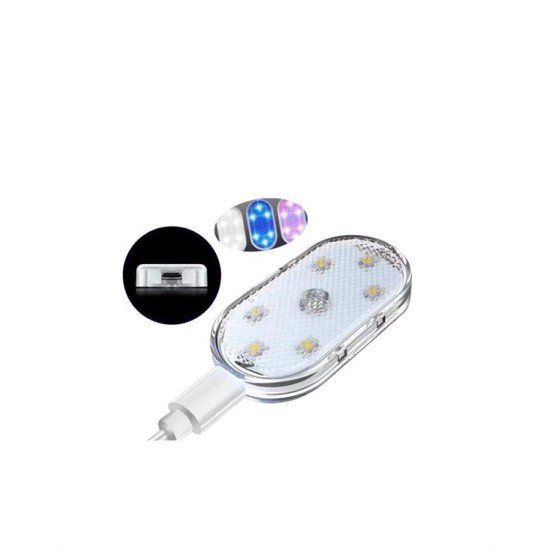 Araç İçi Dekorasyon İçin Manyetik ve Yapışkanlı LED Ambiyans Lambası Araç İçi Dekorasyon İçin Manyetik ve Yapışkanlı LED Ambiyans Lambası