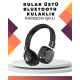 Kablosuz RGB Işıklı Katlanabilir Bluetooth Kulak Üstü Kulaklık