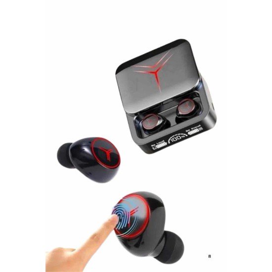 Kablosuz Şarj Göstergeli Powerbank Özellikli Bluetooth Kulaklık Çağrı Cevaplayabilen