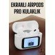 Kablosuz Yeni Nesil Bluetooth Bağlantılı Dokunmatik Ekranlı Kulak İçi Pro