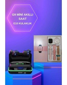 Kadınlara Özel Bileklik Hediyeli Akıllı Saat ve Dijital Göstergeli ANC Özellikli Bluetooth Kulaklık