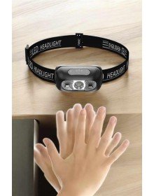 Kafa Lambası Kamp Lambası Led Işık Şarjlı Ayarlanabilir