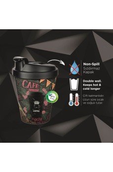 Kahve Bardağı - Termoslu 400ml - 13,5 oz Kahve Bardağı - Termoslu 400ml - 13,5 oz