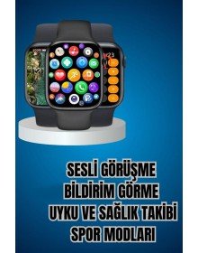 Kaliteli Akıllı Saat ve Kaliteli Bluetooth Kulaklık ANC Özelliği Uzun Pil Ömrü