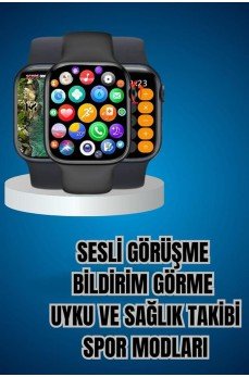 Kaliteli Akıllı Saat ve Kaliteli Bluetooth Kulaklık ANC Özelliği Uzun Pil Ömrü