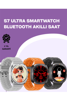 Kalori ve Nabız Ölçen Akıllı Saat | Sağlık Takip Fonksiyonlu | Silikon Kordon