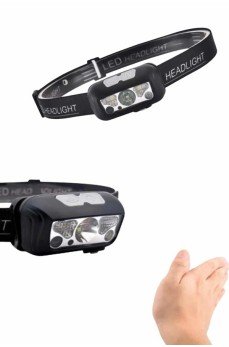 Kamp Lambası Kafa Feneri Kafa Lambası Ayarlanabilir Sensörlü Şarjlı