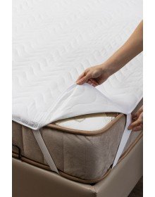 Kapitoneli Tek Kişilik Yatak Koruyucu Sıvı Geçirmez Alez (100 x 200 )