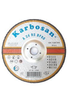 Karbosan Metal Taşlama Diski 180x8,0x22,23