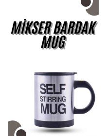 Karıştırıcı Özellikli Mikser Kupa Bardak Kompakt Taşınabilir Mug