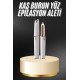 Kaş Bıyık Tüy Epilasyon Aleti Pilli Yüz Kaş Epilatör Kıl Tüy Alma Epilasyon Kaş Bıyık Tüy Epilasyon Aleti Pilli Yüz Kaş Epilatör Kıl Tüy Alma Epilasyon