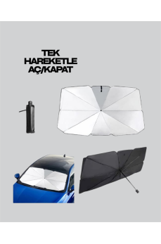 Isı ve UV Engelleyici Güneşlik – 360° Bükülebilir Şemsiye Sapı ile Konfor