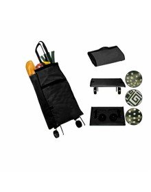 Katlanabilir Tekerlekli Pazar Arabası 75 Cm X 35 Cm