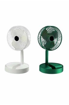 Katlanabilir Teleskopik Şarjlı Fan Masaüstü Soğutucu Vantilatör
