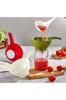 Kavanoz Hunisi - Konserve Reçel Hunisi Geniş Ağızlı - Saplı Kavanoz Hunisi - Konserve Reçel Hunisi Geniş Ağızlı - Saplı