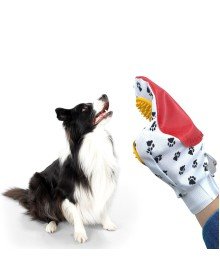 Kedi Köpek Yıkama Tüy Açıcı Düğüm Çözücü Plastik Tımar Masaj Eldiveni El Fırçası